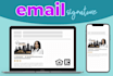 design HTML email signature for real estate agents and realtors