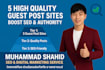 publish guest post on high traffic sites with high authority