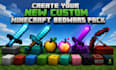 create minecraft bedwars 16x,32x,64x texture pack on your wish