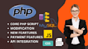 fix bugs in PHP, html5, javascript, jquery and ajax