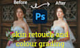 do professional photo retouching and cinematic colourgrade