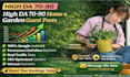 publish high da 70 guest posts on home and garden blogs with SEO backlinks
