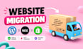 safely migrate your wordpress, wix or shopify website