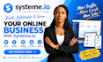 build systeme io website systeme io landing page systeme io sales funnel