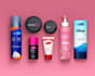 design creative cosmetic product label design