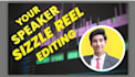 edit your speaker reel editing in 24 hours for any platform