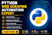 create python web scraping, data scraping and automation scripts