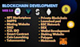web3, blockchain developer, smart contract solidity, dapp
