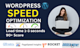 do wordpress speed optimization with wp rocket