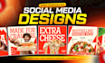 design creative social media post ads for instagram facebook and linkedin