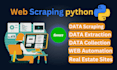 do professional web scraping service for data extraction