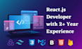 be your frontend web developer using react, HTML, CSS, bootstrap, javascript