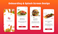 design stunning onboarding screen for android or IOS app