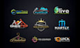do elegant minimalist 3d logo design for your business