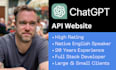 develop a webapp based on the ai chatgpt API