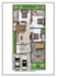 render a unique 2d floor plan in photoshop