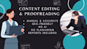 edit rewrite and proofread ai articles