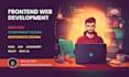 be your frontend web developer using react, HTML, CSS, bootstrap