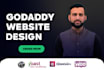 design or redesign your godaddy website