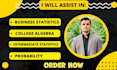 be your statistics, intermediate statistics, and probability tutor