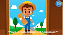 create 2d learning video nursery rhymes animation for kids