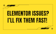fix elementor header, footer, layout and redesign issues within 3 hours