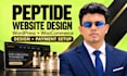 build peptide research website, peptide website, peptide ecommerce website, app