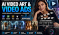 create realistic ai videos, cinematic short film or ai movies or ads