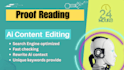 proof read your ai content, rewrite and make SEO friendly