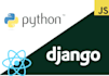 build a scalable full stack using python, django and reactjs
