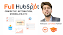 do hubspot setup, integration, onboarding, and automation, workflow
