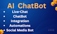 create ai chatbot for you business using chatgpt , botpress