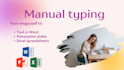transcribe images and files to text
