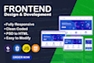 build complete, clean wordpress website design or expert wordpress developer