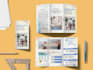 design bi fold tri fold flyer brochure