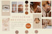 create canva templates for instagram branding kit  in 24h