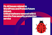 fix all critical bugs in wordpress with security