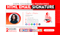 create html email signature clickable email signature html outlook signature