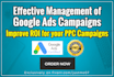 manage google ads adwords PPC campaigns