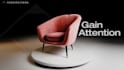 create a cinematic 3d furniture animation for your brand