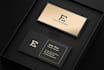 create a luxury business card or complete stationery design