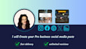 create your business social media posts