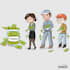 draw 2d cartoon illustrations