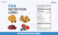 create fda compliant nutrition facts label for your product