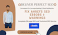 fix ahrefs seo errors to rank your website