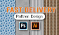 design seamless pattern for clothing and textile