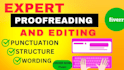 professionally proofread or edit your  writings