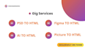 copy psd, ai to HTML5 conversion