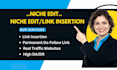 niche edits link inserts high quality dofollow seo backlinks link