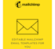 design a mailchimp email template